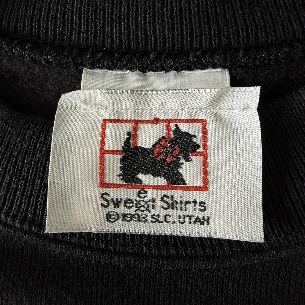 Vtg Rooster Graphic Sweatshirt Womens XL Farm Cottage Bird Country USA Deadstock - Picture 8 of 10